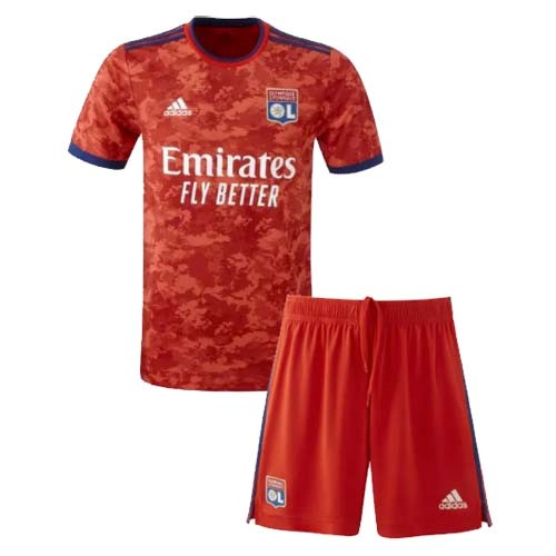 Camiseta Lyon 2ª Kit Niño 2021 2022 Rojo